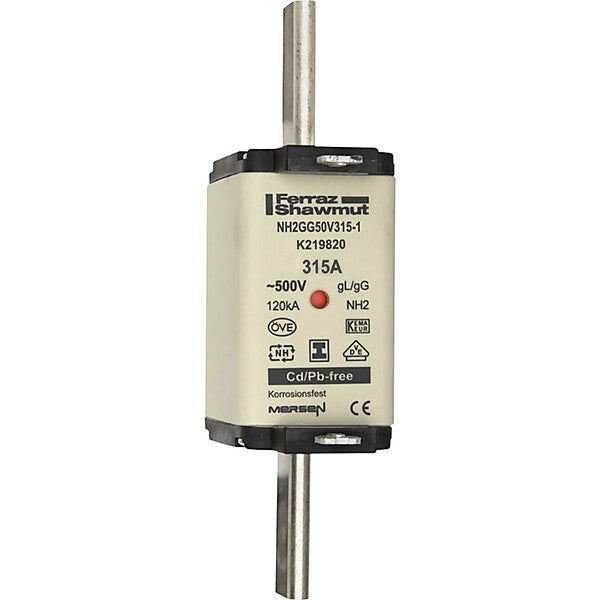 Mersen NH-Sicherungseinsatz SG Gr.2 gG 315A/500V KM NH2GG50V315-1